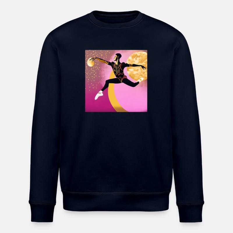 La beauté du mouvement - Sweat bio ROLLER Stanley/Stella Unisexe - marine