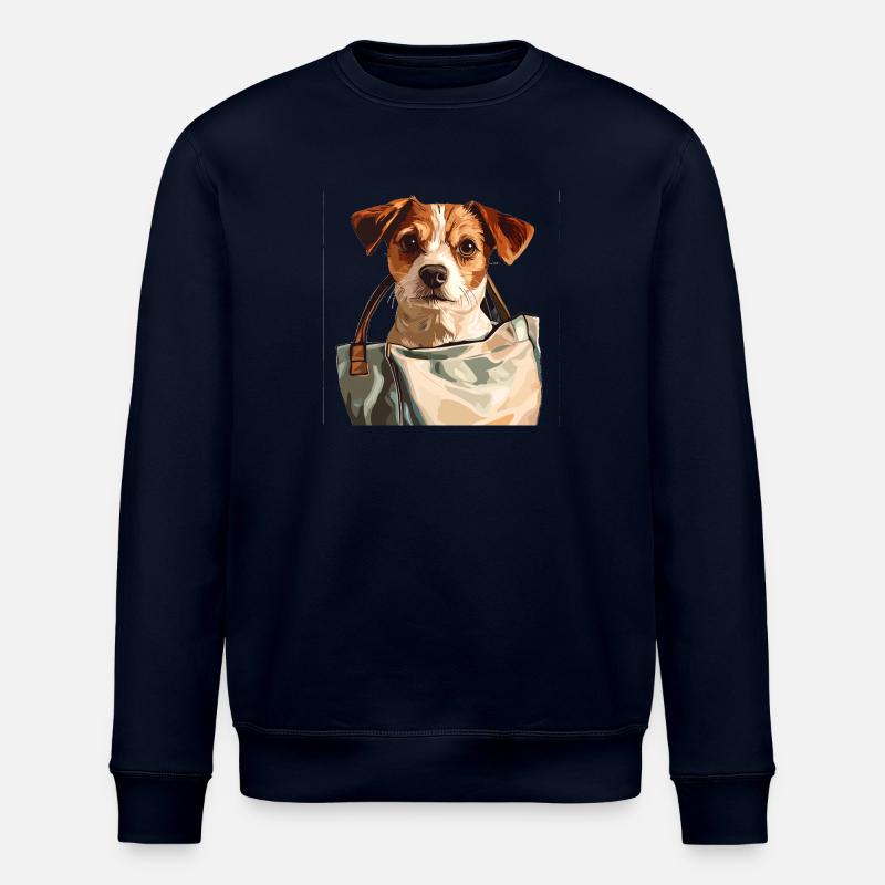 Carry Pup – Le compagnon fidèle de chaque instant - Sweat bio ROLLER Stanley/Stella Unisexe - marine