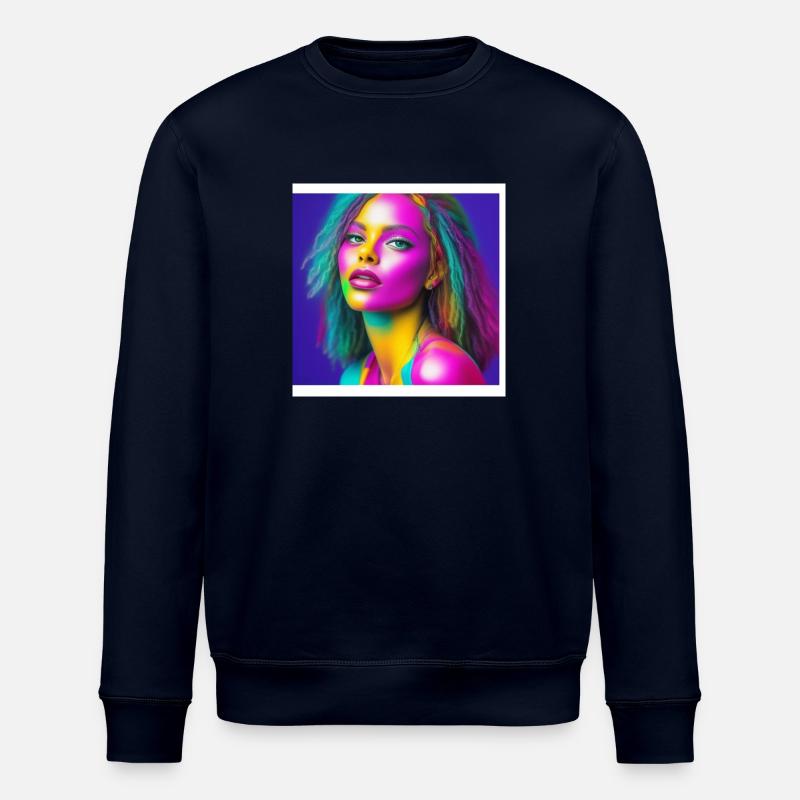 Frau Farbig - Stanley/Stella Unisex Bio-Sweatshirt ROLLER - Navy