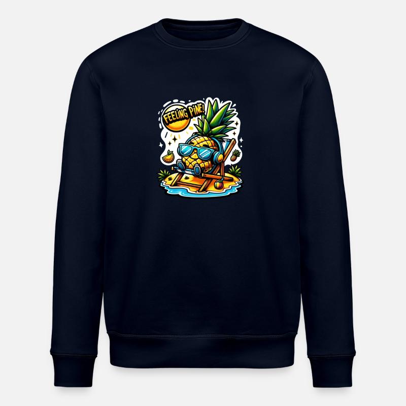 Feeling Pine - Stanley/Stella Unisex Bio-Sweatshirt ROLLER - Navy