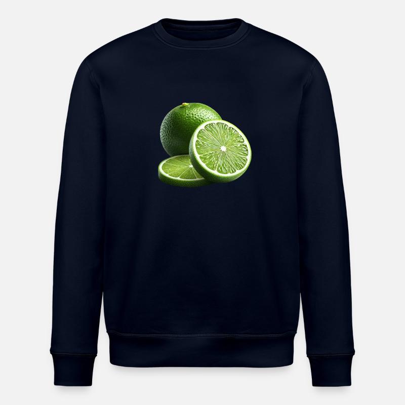 Limette - Stanley/Stella Unisex Bio-Sweatshirt ROLLER - Navy