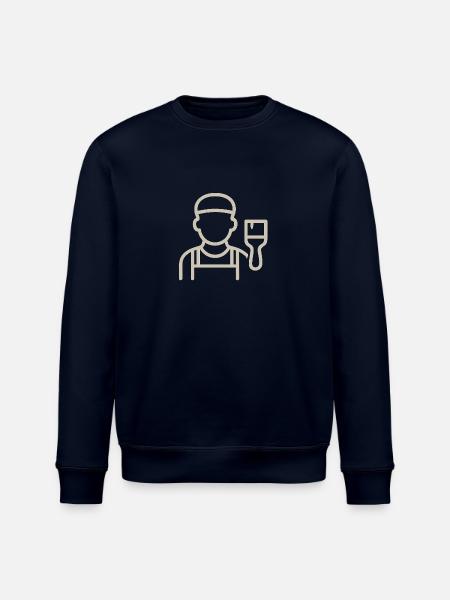 Der Maler - Stanley/Stella Unisex Bio-Sweatshirt ROLLER - Navy