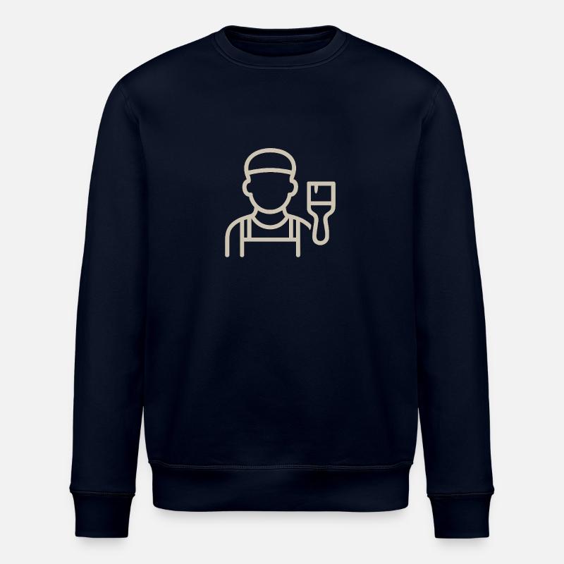 Der Maler - Stanley/Stella Unisex Bio-Sweatshirt ROLLER - Navy