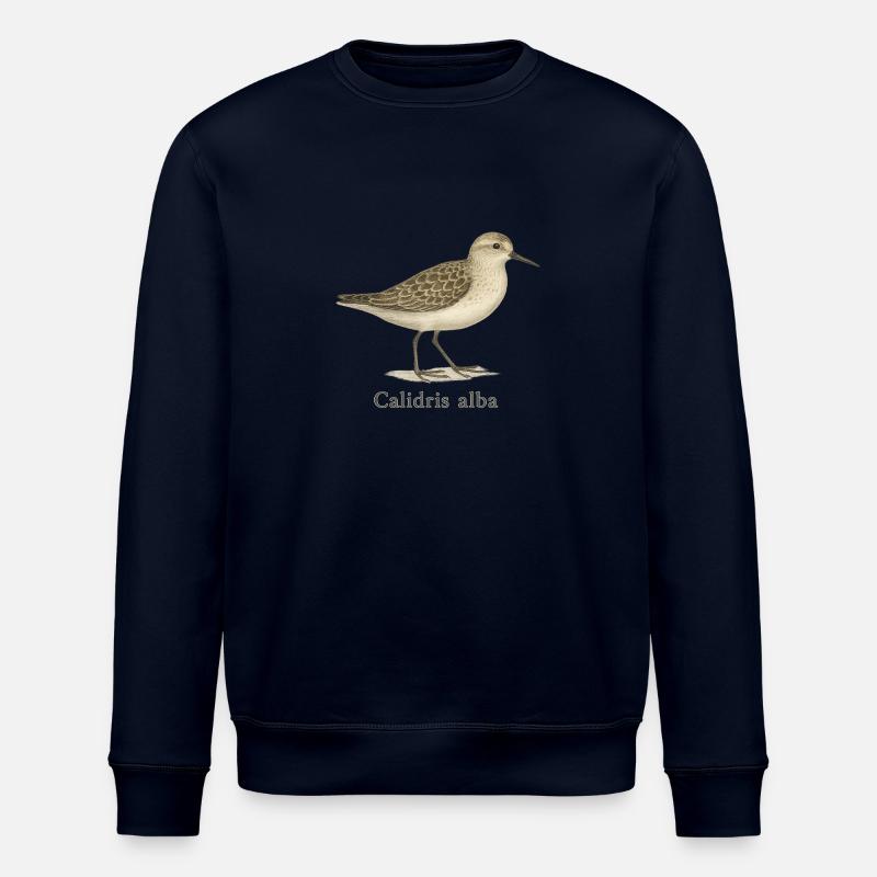 Sanderling – Calidris alba - Stanley/Stella Unisex Bio-Sweatshirt ROLLER - Navy