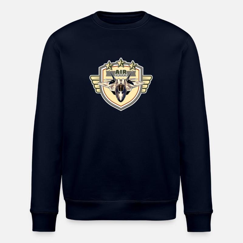 AIR FORCE - Sweat bio ROLLER Stanley/Stella Unisexe - marine