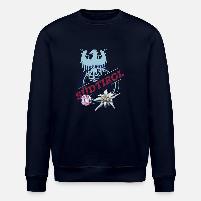 SÜDTIROL - Stanley/Stella Unisex Bio-Sweatshirt ROLLER - Navy