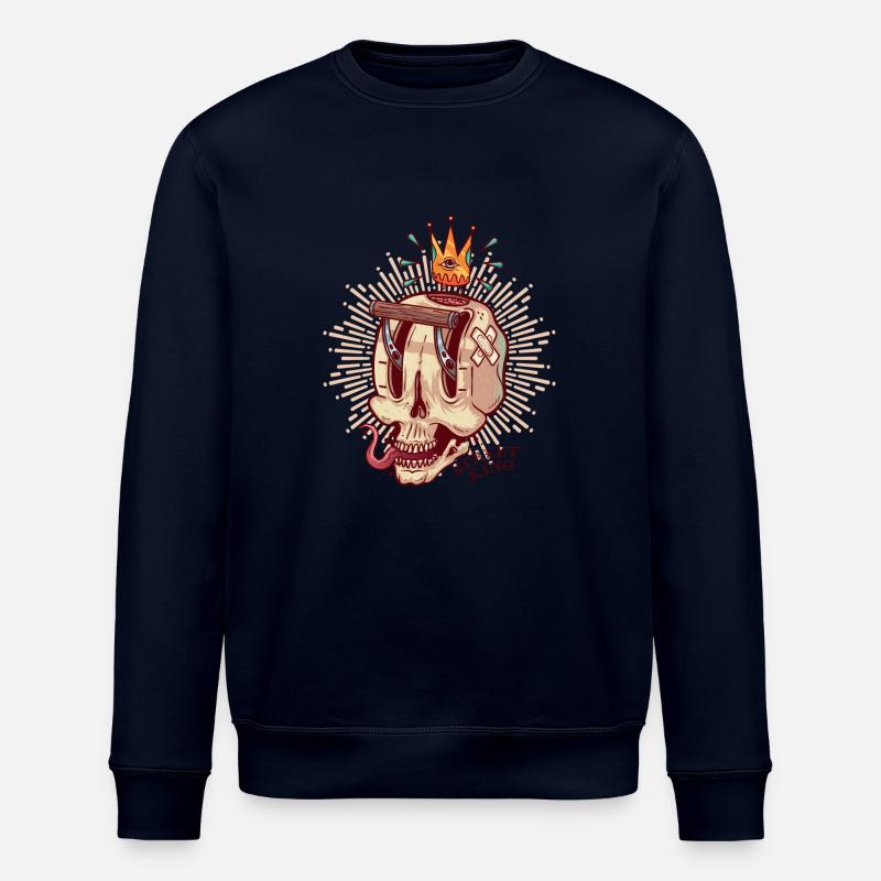 Totenkopf - Stanley/Stella Unisex Bio-Sweatshirt ROLLER - Navy