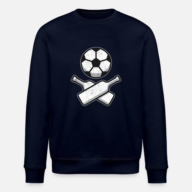 Fussball Skull & Bones - Stanley/Stella Unisex Bio-Sweatshirt ROLLER - Navy