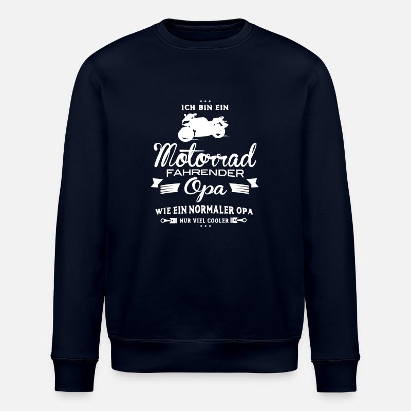 Motorradopa - Stanley/Stella Unisex Bio-Sweatshirt ROLLER - Navy