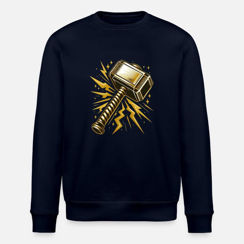 le marteau de Thor - Sweat bio ROLLER Stanley/Stella Unisexe - marine