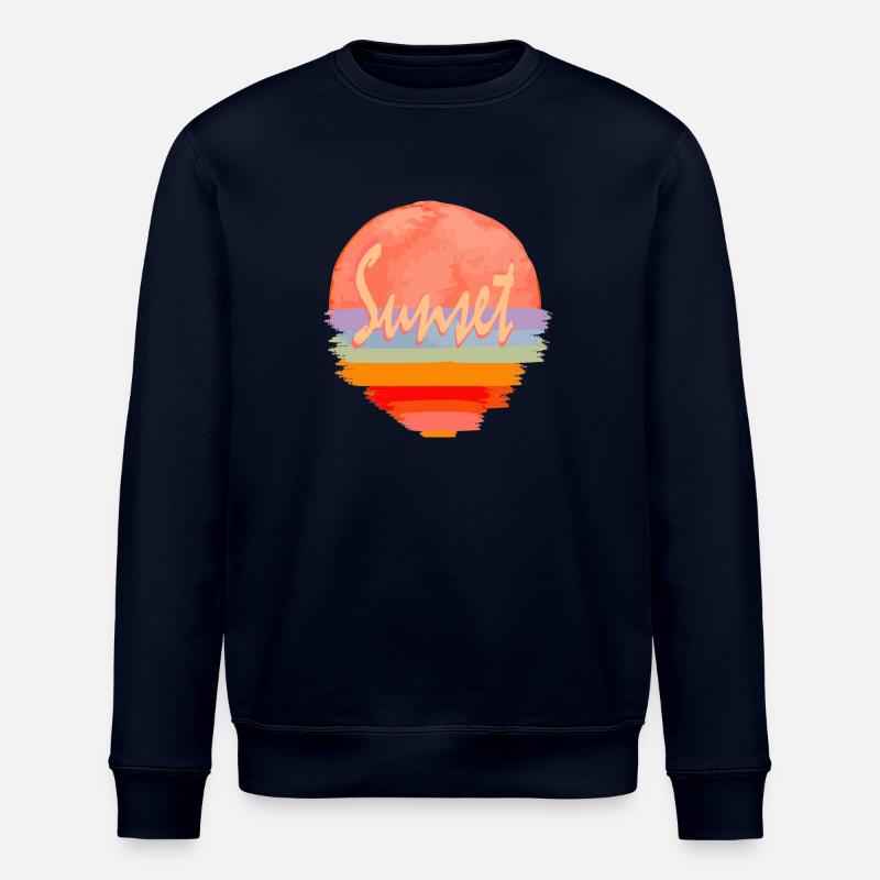 Sonnenuntergang - Stanley/Stella Unisex Bio-Sweatshirt ROLLER - Navy