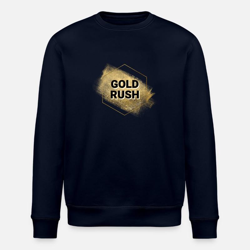 Goldrausch-Logo - Stanley/Stella Unisex Bio-Sweatshirt ROLLER - Navy
