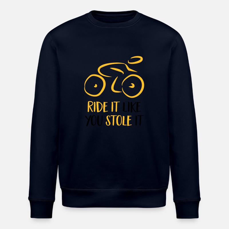 Fahrrad - Stanley/Stella Unisex Bio-Sweatshirt ROLLER - Navy