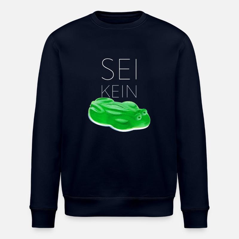 Sei kein Frosch real - Stanley/Stella Unisex Bio-Sweatshirt ROLLER - Navy