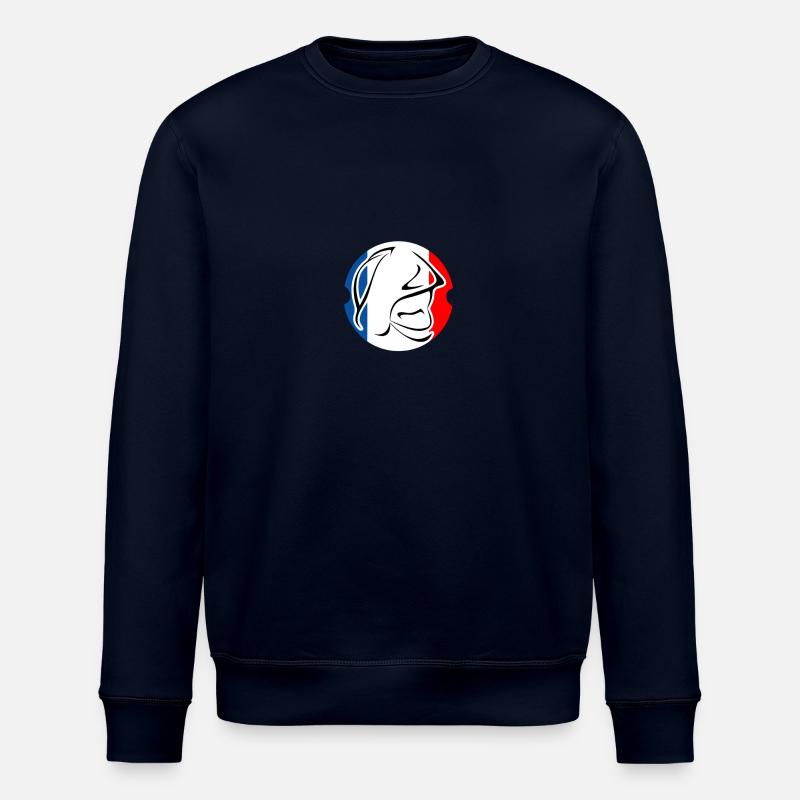 pompier logo - Sweat bio ROLLER Stanley/Stella Unisexe - marine