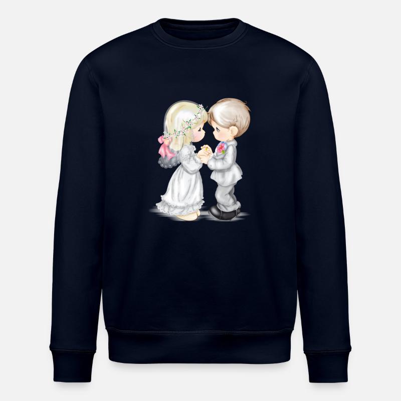 mariage - Sweat bio ROLLER Stanley/Stella Unisexe - marine