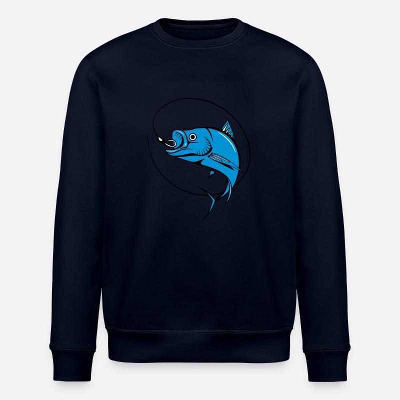poisson - Sweat bio ROLLER Stanley/Stella Unisexe - marine