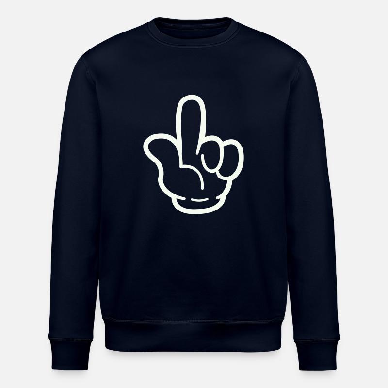 hand comic - Stanley/Stella Unisex Bio-Sweatshirt ROLLER - Navy