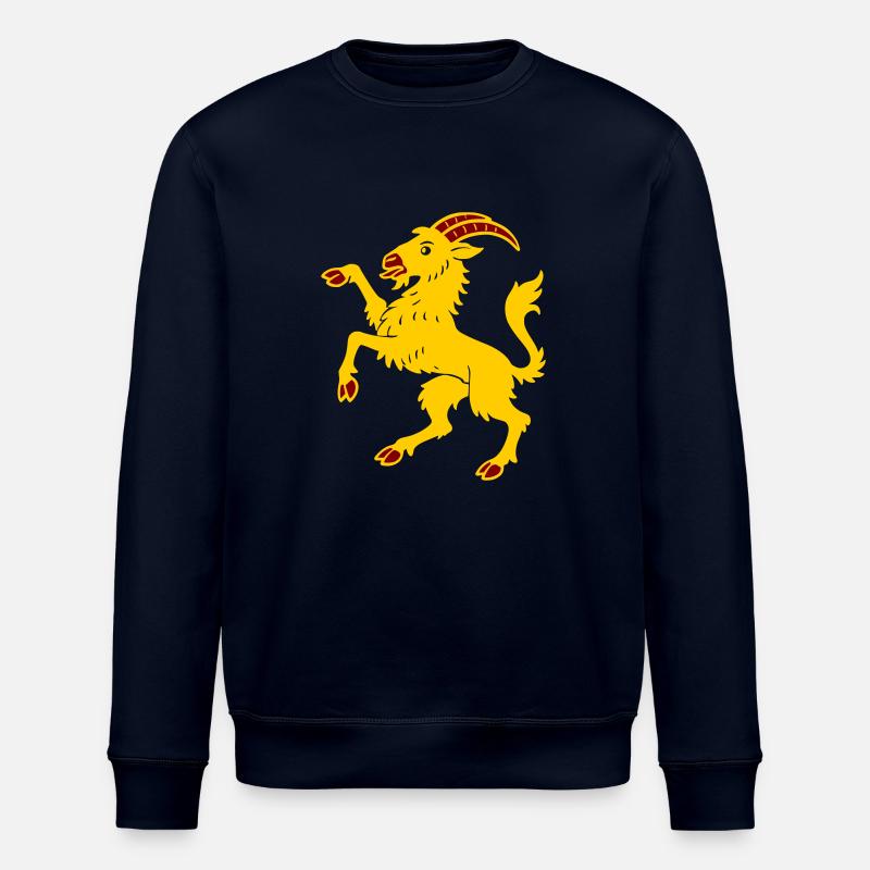 Hälsinge Ziege - Stanley/Stella Unisex Bio-Sweatshirt ROLLER - Navy