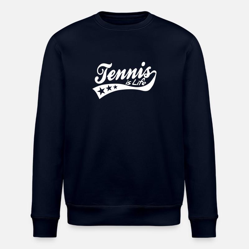 tennis is life - retro - Sweat bio ROLLER Stanley/Stella Unisexe - marine