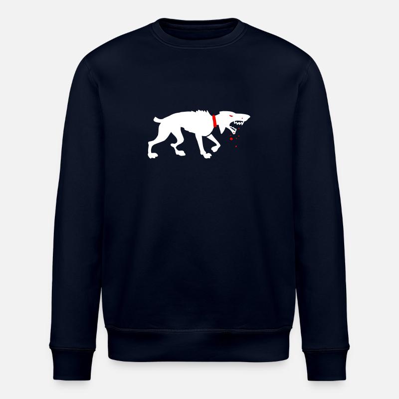 Bissiger Köter - Stanley/Stella Unisex Bio-Sweatshirt ROLLER - Navy