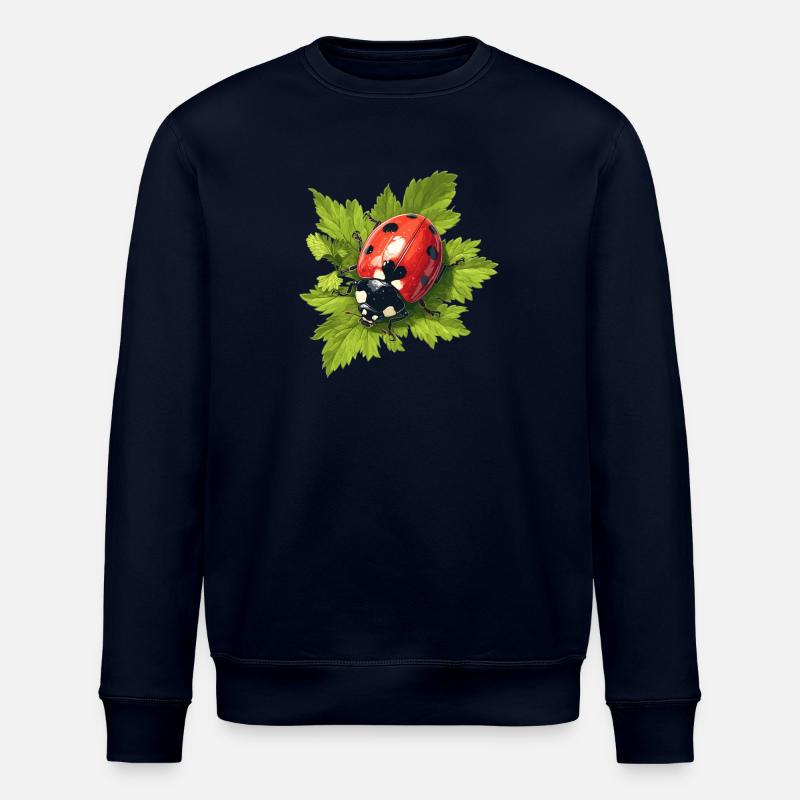 Coccinelle Marienkäfer - Sweat bio ROLLER Stanley/Stella Unisexe - marine
