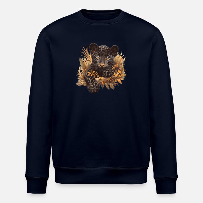 Panthers Panther - Stanley/Stella ROLLER Unisex Organic Sweatshirt - navy