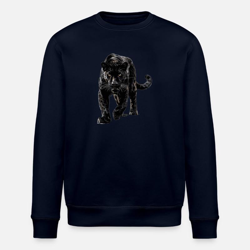 Panthers Panther - Stanley/Stella ROLLER Unisex Organic Sweatshirt - navy