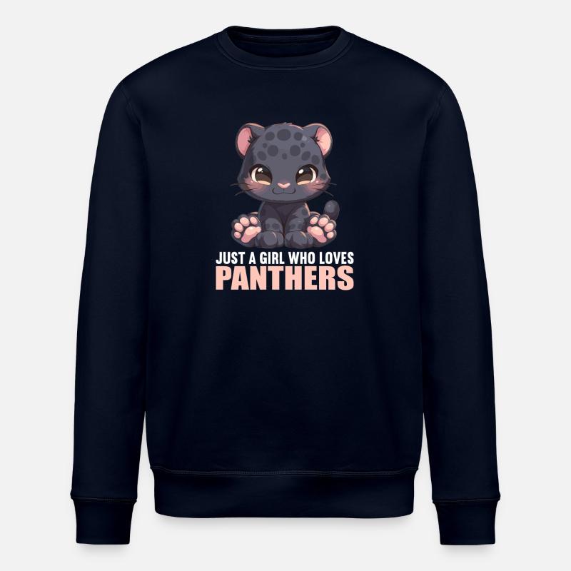 Panthers Panther - Stanley/Stella Unisex Bio-Sweatshirt ROLLER - Navy