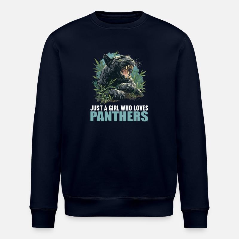 Panthers Panther - Stanley/Stella ROLLER Unisex Organic Sweatshirt - navy