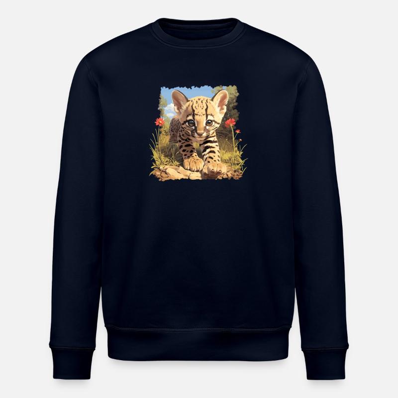 Ocelots Ocelot - Stanley/Stella ROLLER Unisex Organic Sweatshirt - navy