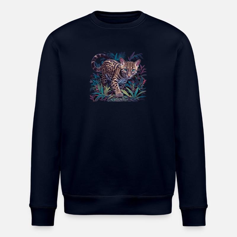 Ocelots Ocelot - Stanley/Stella ROLLER Unisex Organic Sweatshirt - navy