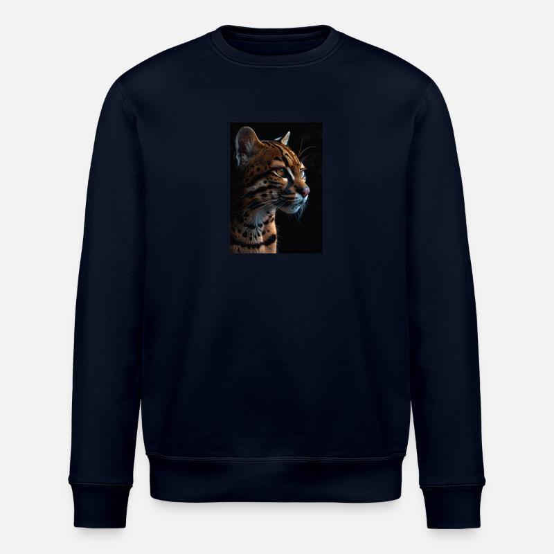 Ocelots Ocelot - Stanley/Stella ROLLER Unisex Organic Sweatshirt - navy