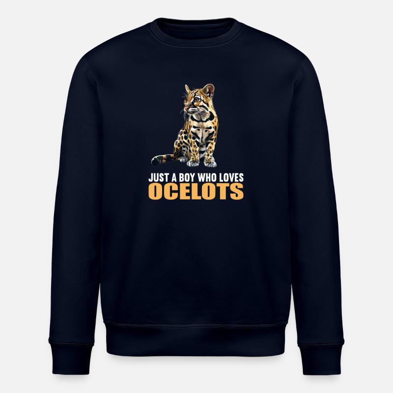 Ocelots Ocelot - Stanley/Stella ROLLER Unisex Organic Sweatshirt - navy