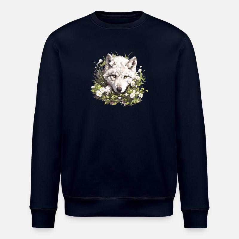 Loups Loup - Sweat bio ROLLER Stanley/Stella Unisexe - marine