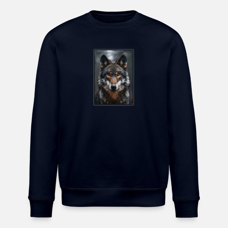 Loups Loup - Sweat bio ROLLER Stanley/Stella Unisexe - marine