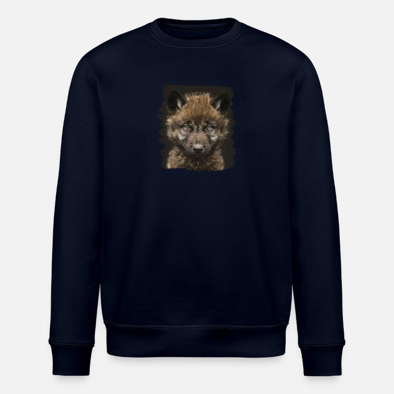 Loups Loup - Sweat bio ROLLER Stanley/Stella Unisexe - marine