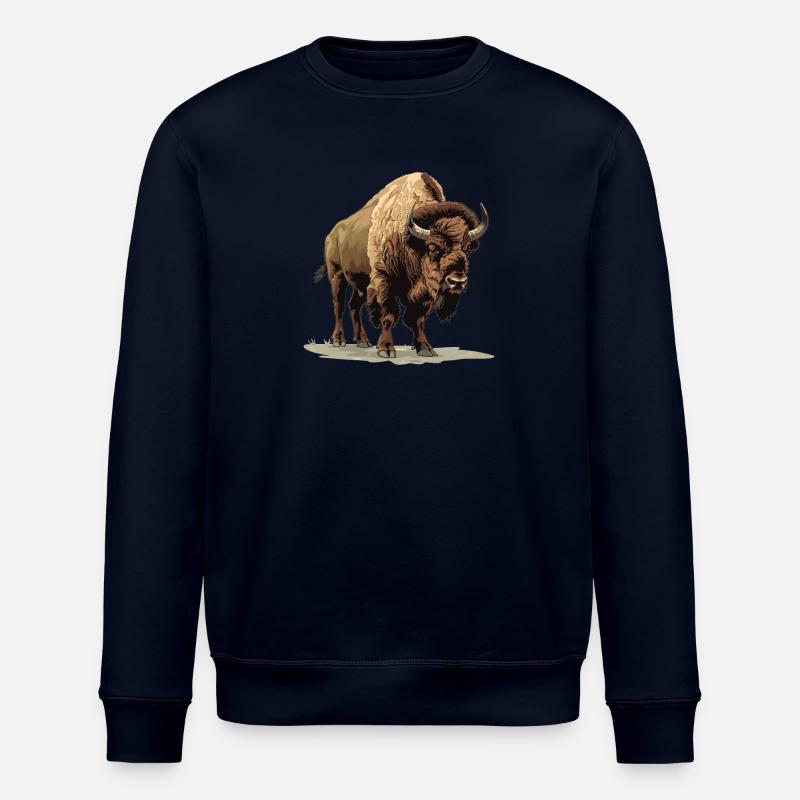 Bisons Bison - Stanley/Stella Unisex Bio-Sweatshirt ROLLER - Navy