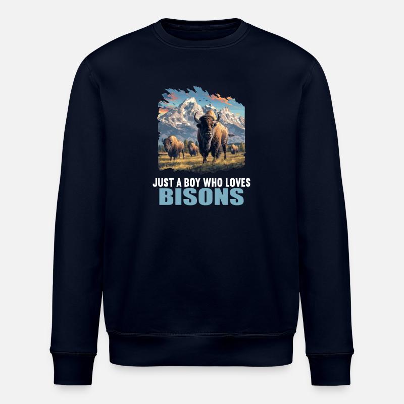 Bisons Bison - Stanley/Stella Unisex Bio-Sweatshirt ROLLER - Navy