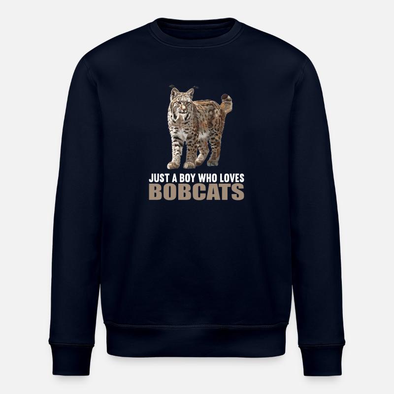 Bobcats Rotluchse Rotluchs Luchs - Stanley/Stella Unisex Bio-Sweatshirt ROLLER - Navy