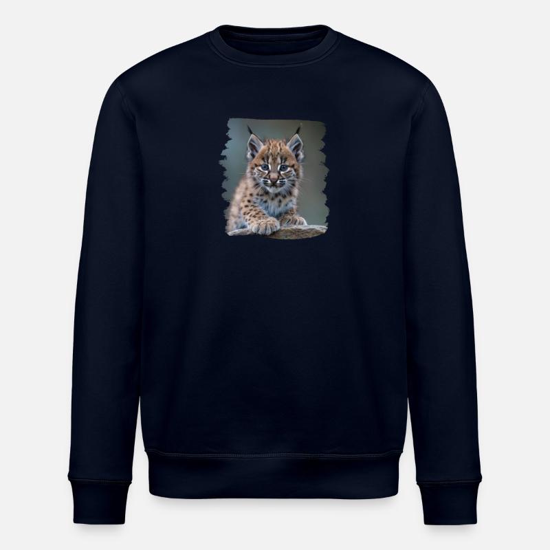 Bobcats Rotluchse Rotluchs Luchs - Stanley/Stella Unisex Bio-Sweatshirt ROLLER - Navy