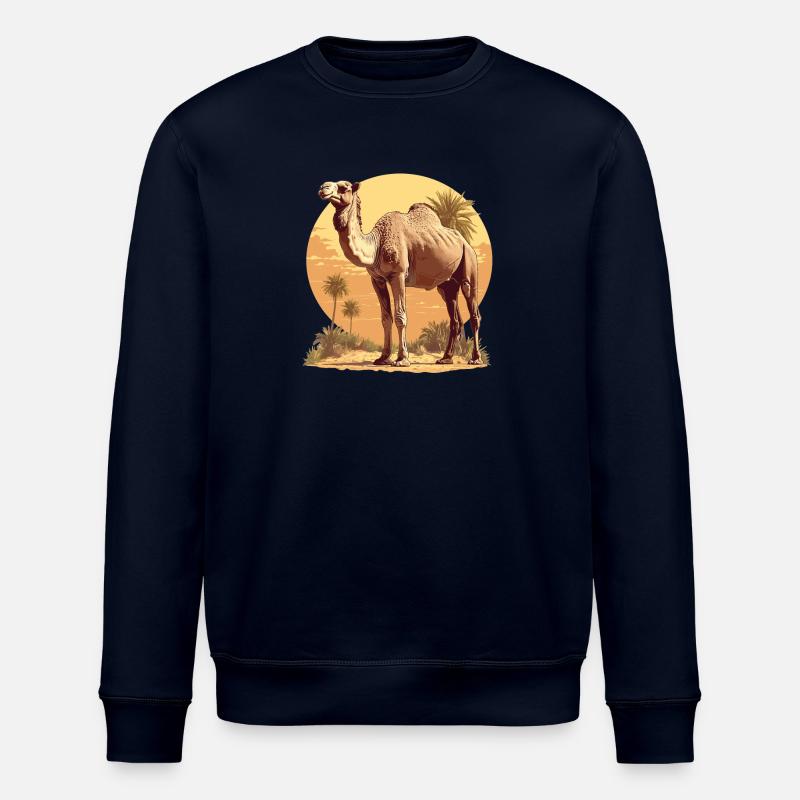 Camel Kamele Kamel - Stanley/Stella Unisex Bio-Sweatshirt ROLLER - Navy