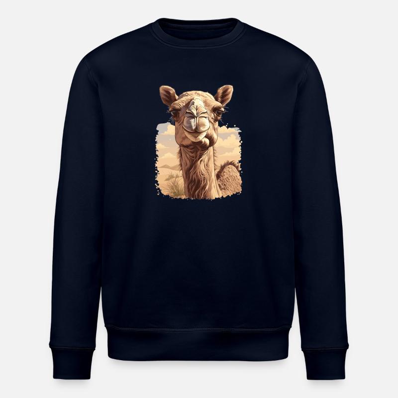 Camel Kamele Kamel - Stanley/Stella Unisex Bio-Sweatshirt ROLLER - Navy