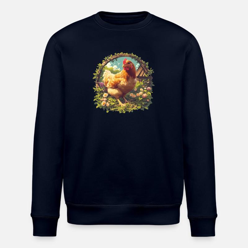 Coq Coqs Coq - Sweat bio ROLLER Stanley/Stella Unisexe - marine
