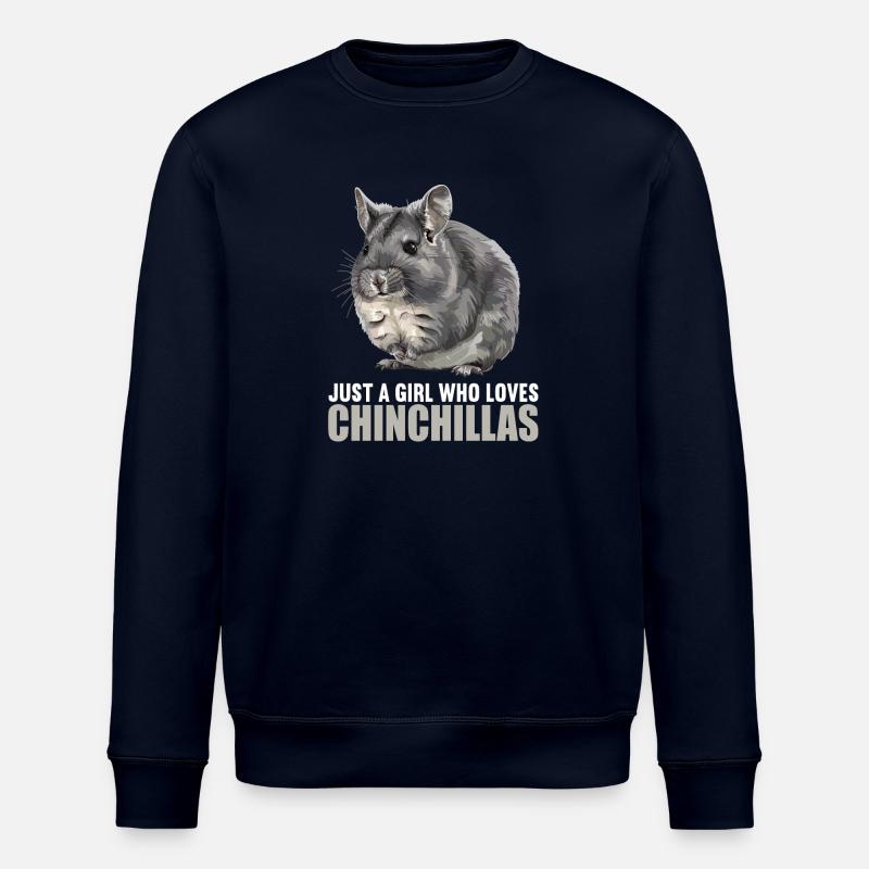 Chinchillas Chinchilla - Stanley/Stella Unisex Bio-Sweatshirt ROLLER - Navy