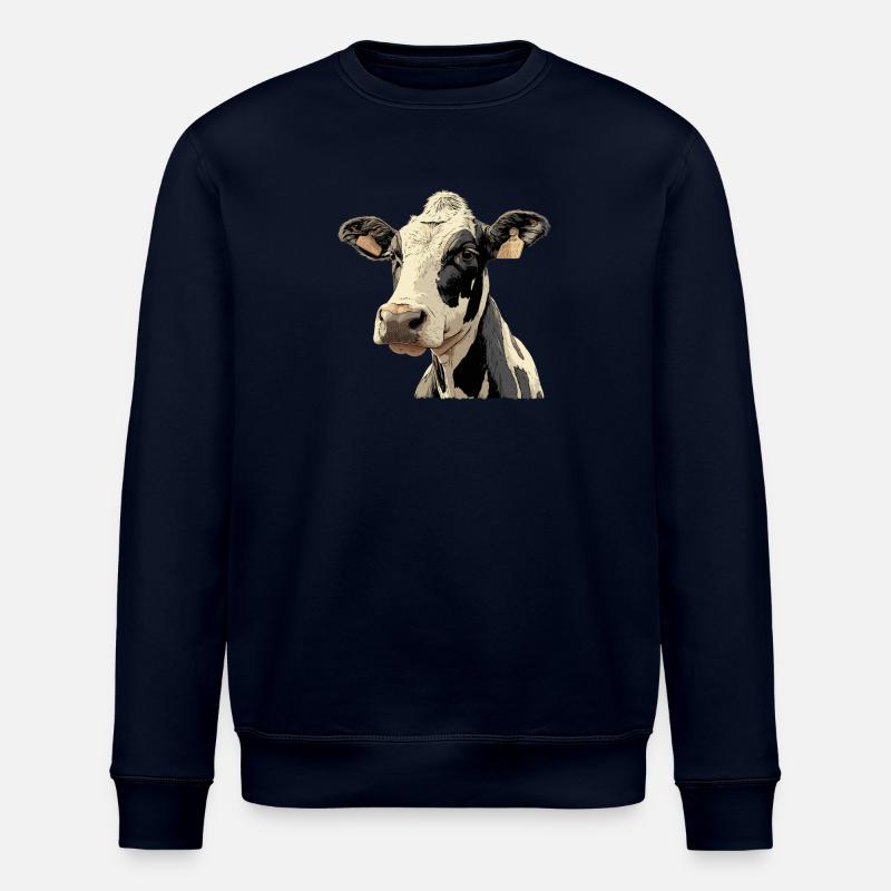 Kühe Kuh - Stanley/Stella Unisex Bio-Sweatshirt ROLLER - Navy