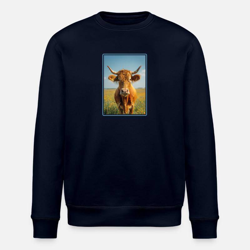 Kühe Kuh - Stanley/Stella Unisex Bio-Sweatshirt ROLLER - Navy