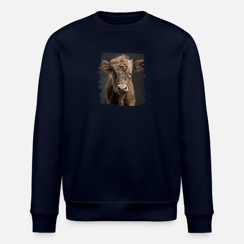 Kühe Kuh - Stanley/Stella Unisex Bio-Sweatshirt ROLLER - Navy