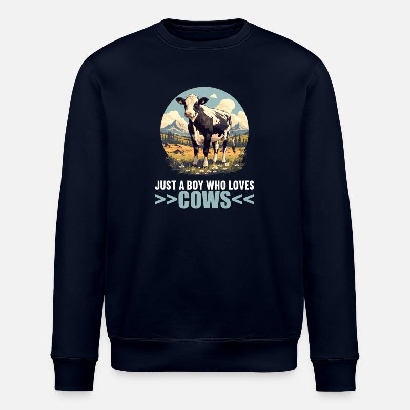 Kühe Kuh - Stanley/Stella Unisex Bio-Sweatshirt ROLLER - Navy