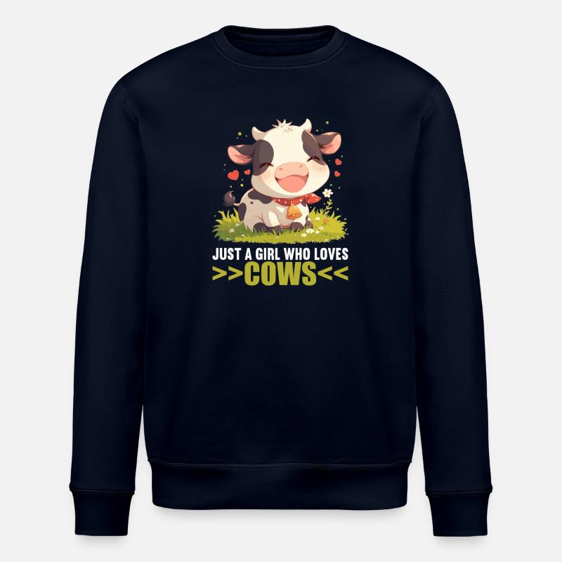 Vaches Vache - Sweat bio ROLLER Stanley/Stella Unisexe - marine